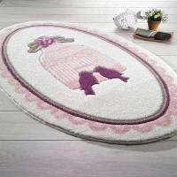 Коврик для ванной Confetti Bella 66Х107см Rosa (Розовый) 1/15