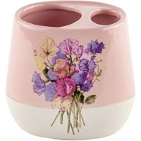 Стакан для ванной PRIMANOVA D-20102 PINK-FLOWER