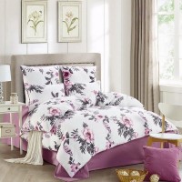 Комплект постельного белья двуспальный Sorrento Deluxe Цветана 113003, сатин