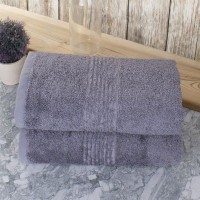 Полотенце для лица Harmonika Bamboo Цвет: Пепельный Серый (50х80 см - 2 шт) br33986