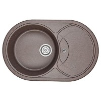 Кухонная мойка GRANULA кварцевая,оборачиваемая GR-7801 775*495 мм эспрессо.
