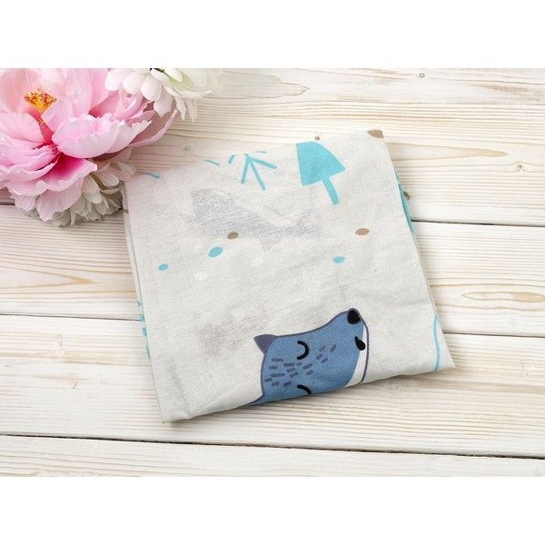Простыня AmaroBaby В лесу 125х75 см, бязь