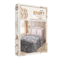 Комплект постельного белья двуспальный Для Snoff Сатин Жюльетта 105568, сатин