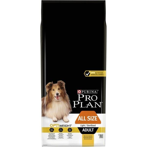 Сухой корм для собак Pro Plan® курица и рис, 14 кг