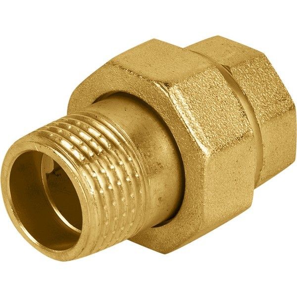 Сгон прямой, 1/2 "34; латунь