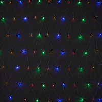 Электрогирлянда комнатная «Сетка» 1.5x1.5 м 96 LED мультисвет