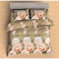 Комплект постельного белья полутораспальный Amore Mio Fete 13665, микрофибра