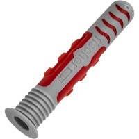 Дюбель-шуруп для влажных помещений Fischer DuoSeal, 8x48 мм, нейлон, сталь, 2 шт.