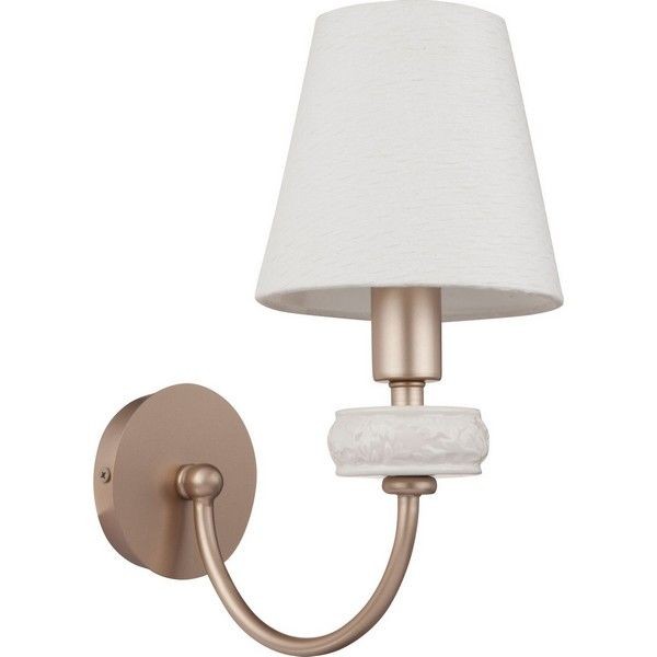 Бра Maytoni Roma ARM006WL-01G, E14 цвет бежевый