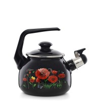 Чайник Эстет Красные маки 2.5 л