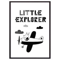 Постер Дом Корлеоне Пес "34;Little eхplorer "34; 07-0607-40х60, 40х60 см