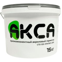 Герметик для стыков Акса цвет серый 15 кг