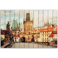 Картина Дом Корлеоне Карлов мост Прага 60х90 см