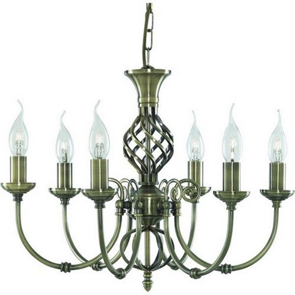 Люстра Arte Lamp Zanzibar A8392LM-6AB E14 6 ламп