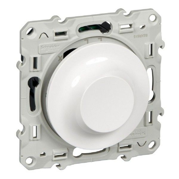 Диммер Schneider Electric Odace 400 Вт цвет белый