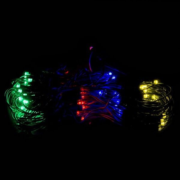 Электрогирлянда наружная «Сеть» 1.5 м 144 LED мультисвет