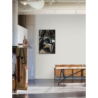Плакат "34;Просто Постер "34; Диски для гантелей и штанг 60x90 в раме 810660395491