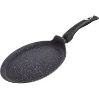 Сковорода блинная Proffi Kitchen Black Stone PKT0165, 24 см