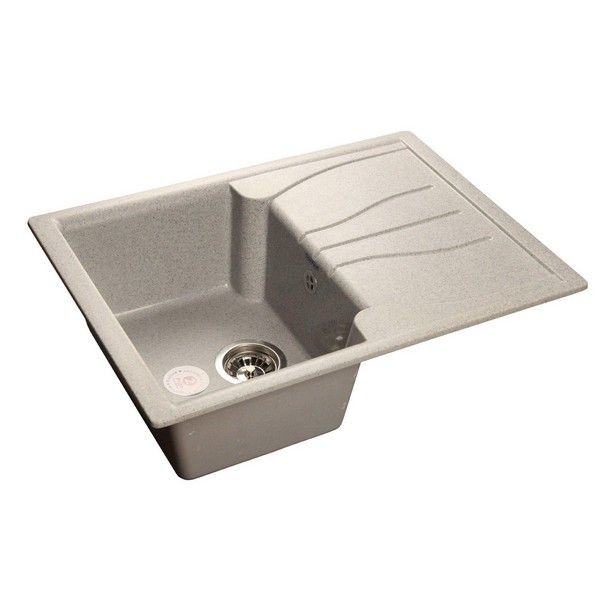 Кухонная мойка GranFest S-680 L STANDARTS-680 L сер