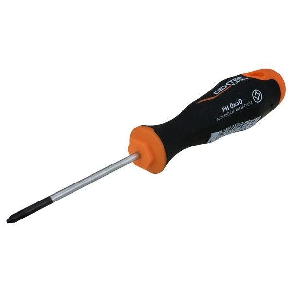 Отвёртка крестовая Dexter Pro PH0х60 мм