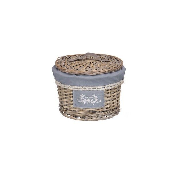 Корзина для хранения Natural House Лен EW-15 S, 24х24 см