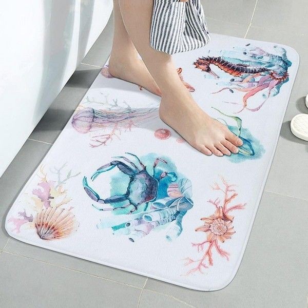 Коврик для ванной Sanitaryware Hippocampus 119, 75х45 см