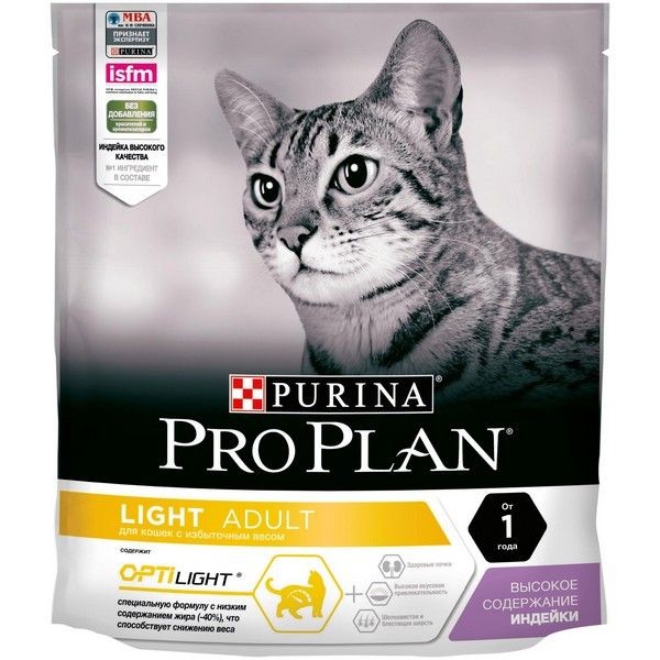 Сухой корм для кошек Pro Plan® индейка, 400 г