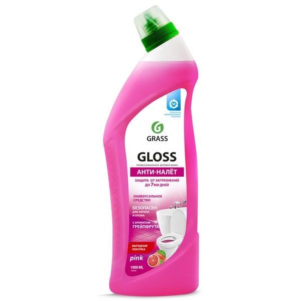 Гель чистящий для ванны Grass Gloss «Pink» 1 л