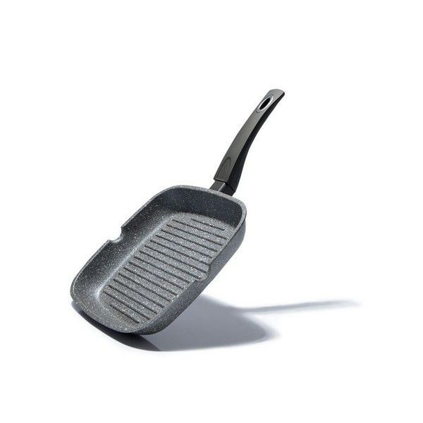 Сковорода-гриль Fissman Grey Stone 4977, 24 см