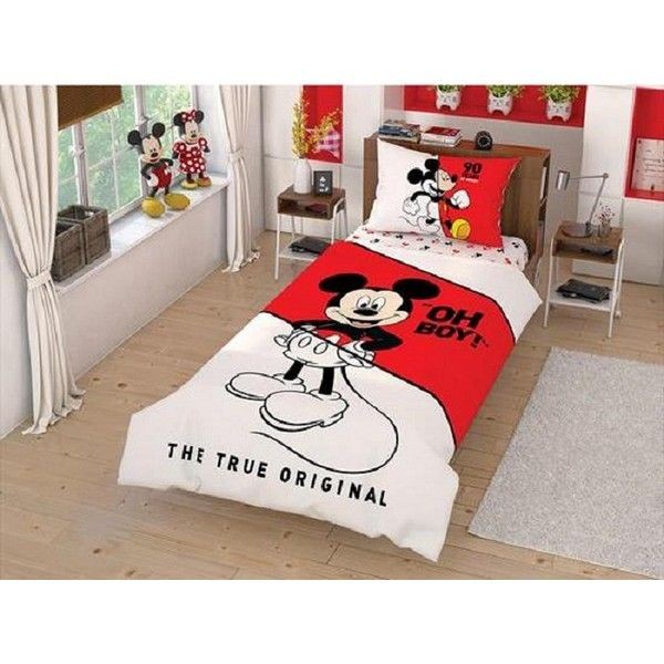 Комплект постельного белья ТАС DISNEY MICKEY CEK полутораспальный, ранфорс