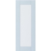 Витрина для шкафа Delinia ID «Томари» 40x102.4 см, МДФ, цвет голубой