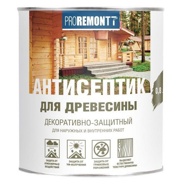 Антисептик Proremontt матовый палисандр 0.8 л