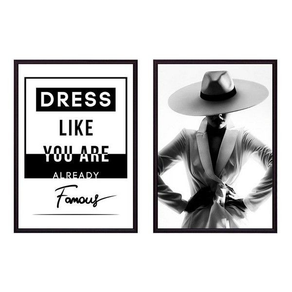 Набор постеров Дом Корлеоне Коллаж Fashion №40 08-0044-30х50, 21х30 см