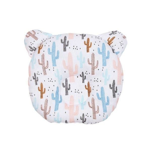 Подушка анатомическая AmaroBaby First Pillow Техас AMARO-40FP-T, 22х22 см, холлофайбер