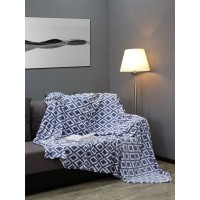 Плед TexRepublic Deco Lux Ромбы 200х220 см, фланель