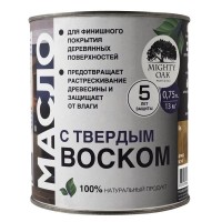 Масло с твердым воском Mighty Oak цвет бук 750 мл