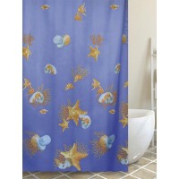 Шторка для ванной комнаты Bath Plus Sea music 21242-3, 180х180 см
