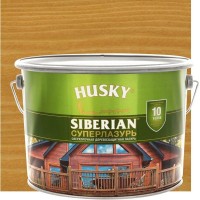 Лазурь для дерева Husky Sib «Суперлазурь» полуглянцевая орегон 9 л