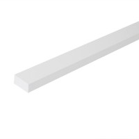 Карниз Delinia ID «Ньюпорт» нижний 220x4 см, МДФ, цвет белый
