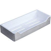 Полка прямоугольная одноэтажная с пластиковой вставкойFixsen Hotel FX-31003C