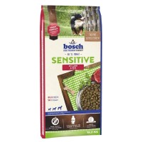 Сухой корм для собак склонных к аллергии BOSCH Sensitive Ягненок Рис 15 кг
