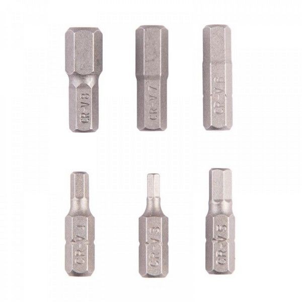 Набор бит ELITECH HEX5 x 50мм 1820,0723 10 шт