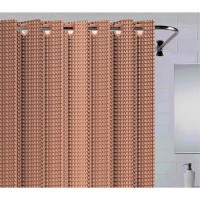 Штора для ванной Bath Plus 3D 200x180, коричневый