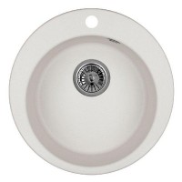 Кухонная мойка GRANULA кварцевая GR-4801 415*490 мм арктик