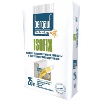 Клей для утеплителя Bergauf Isofix, 25 кг