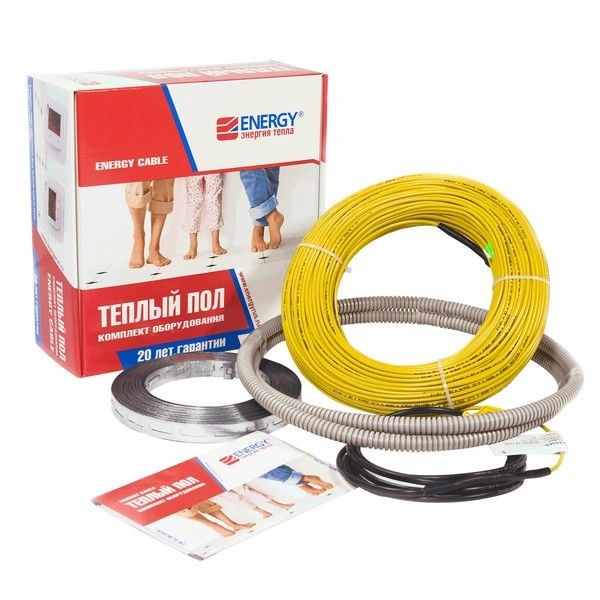 Теплый пол ENERGY Cable 1700 Вт