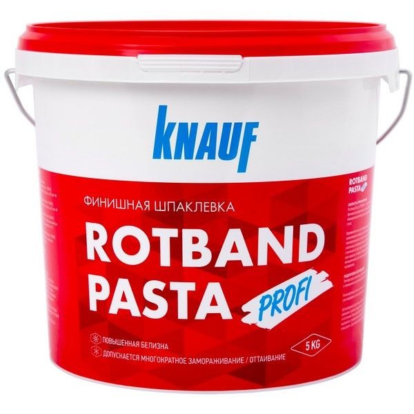Шпаклёвка финишная Knauf Ротбанд Паста Профи, 5 кг
