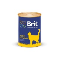 Консервы для кошек BRIT Мясное ассорти с потрошками 340 г