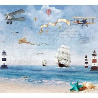 Фотообои Fotooboikin Корабли в море fot-9553 300х270 см