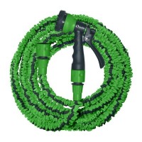 Шланг растягивающийся с пистолетом Geolia Compact o10 мм 15 м, резина